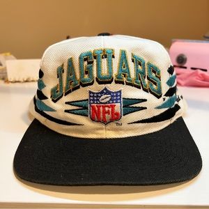Rare vintage jaguars diamond pro line SnapBack